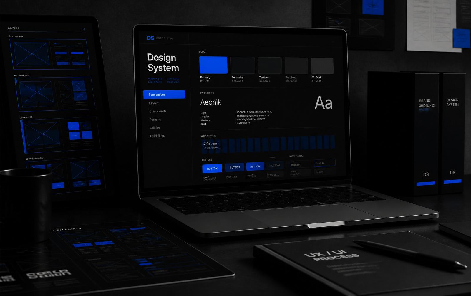 Visuelt identitetssystem og digitalt design